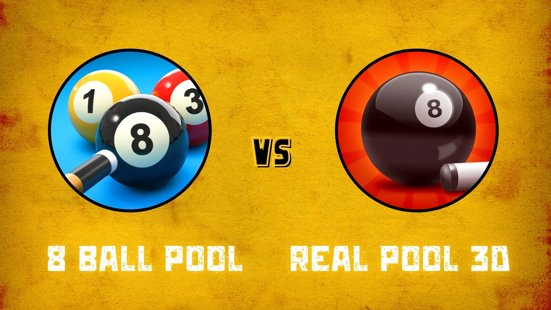 8 ball pool vsReal Pool 3D