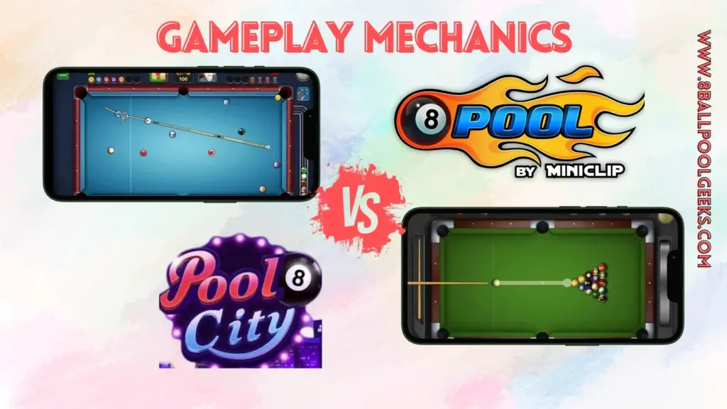 8 Ball Pool vs Pooking Billiards: Which Billiards Game Reigns Supreme? 2 Gameplay Mechanics