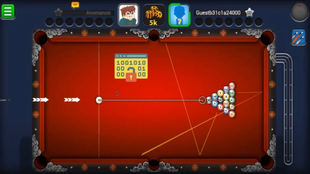 Aim tool for 8 Ball Pool 3 8 ball pool aim tool
